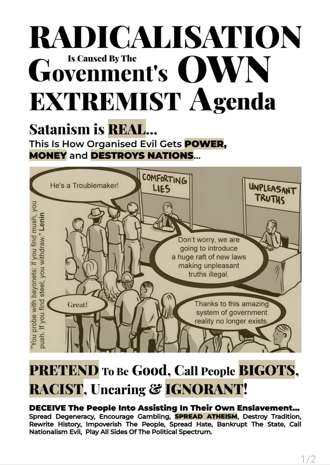 Nationalist Leaflet